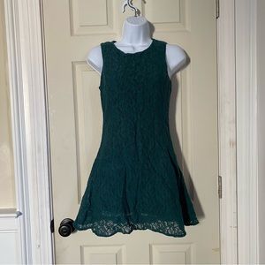 Mango mini green dress - size 2